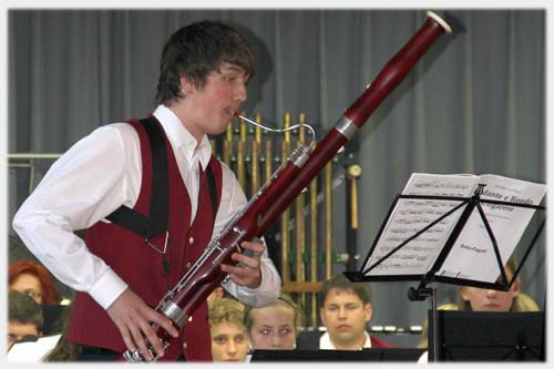 Alexander Rauch am Fagott