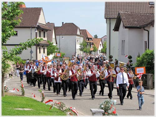 Marschierende Kapellen